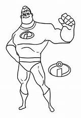 Incredibles Coloring Pages Kids Print Color Simple Ll Also These Disney Characters sketch template