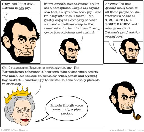 Exploring Batman S Sexuality Thinkin Lincoln A Weekly Webcomic By
