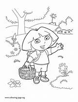 Dora Coloring Explorer Pages Colouring Kids Sheets Characters Character Main Sheet Fun Toys Videos Index Print Books Coloringhome Color She sketch template