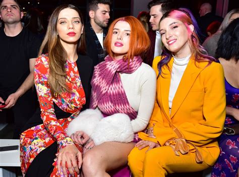 Angela Sarafyan Bella Thorne And Dani Thorne From See Every Celebrity At