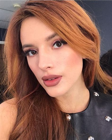 Pin By For You On Bella Thorne Red Hair Brown Eyes