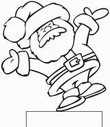 Santa Claus Printable Template Coloring Popular Christmas sketch template