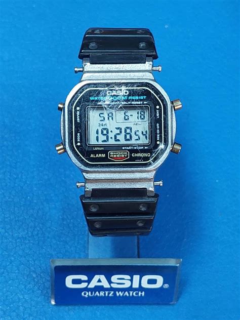 rare gold button casio  shock dw   lcd  digital sweden lupongovph