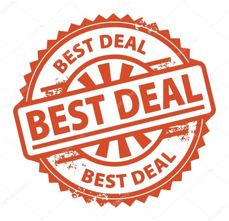 deal stamp stock vector  fla