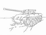 Army Pages Coloring Tank Getcolorings sketch template