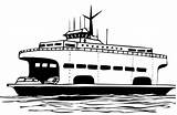 Ferry sketch template