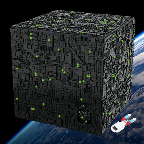 star trek fan creates amazing digital lego borg cube