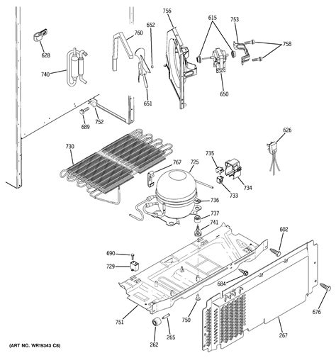 assembly view  unit parts dtsicsarww