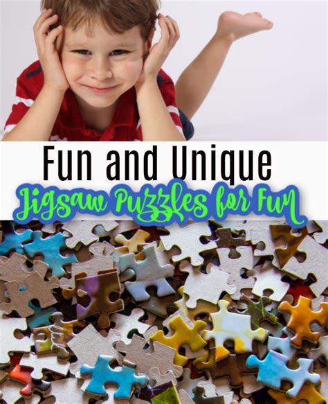fun  unique jigsaw puzzles  fun puzzles   ages