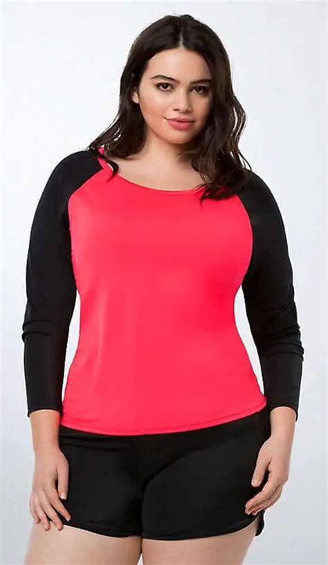 Workout Tops For Plus Size