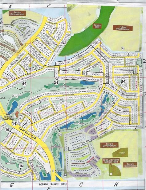 robson ranch maps robson ranch houses