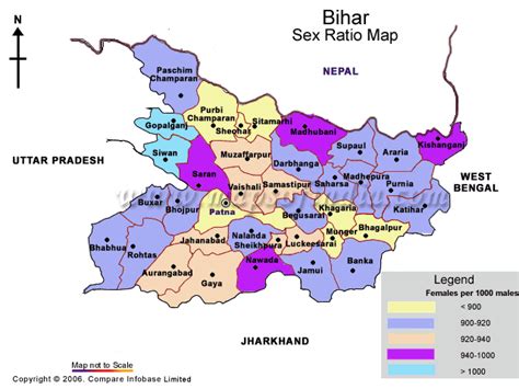 Bihar Sex Ratio As Per Census 2001