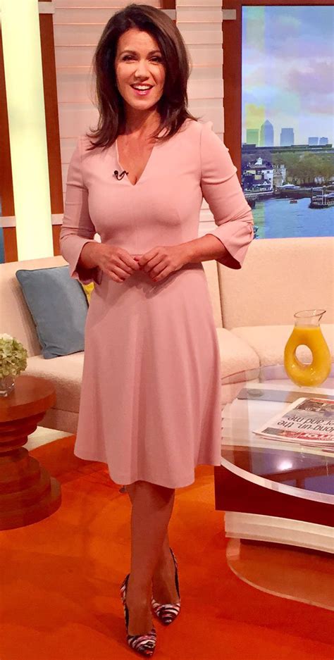 Good Morning Britain S Susanna Reid Wears Nude Dress