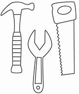 Coloring Tools Construction Tool Belt Print sketch template