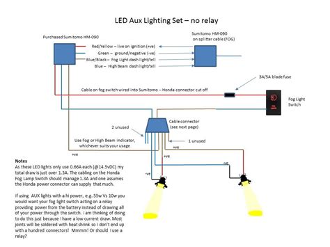 basic fog light wiring diagram  relay naturemed