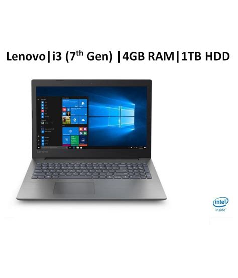Lenovo Ideapad 330 Intel Core I3 7th Gen 15 6 Inch Full Hd