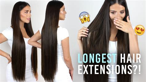 Longest Hair Extensions In The World Zala Hair Extensions Youtube