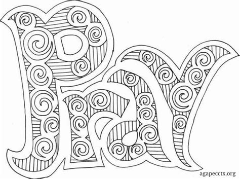 pray  ceasing coloring page coloring pages