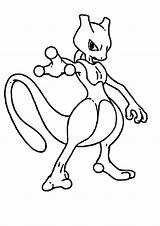 Mewtwo Dna Engineered Psychic Power sketch template