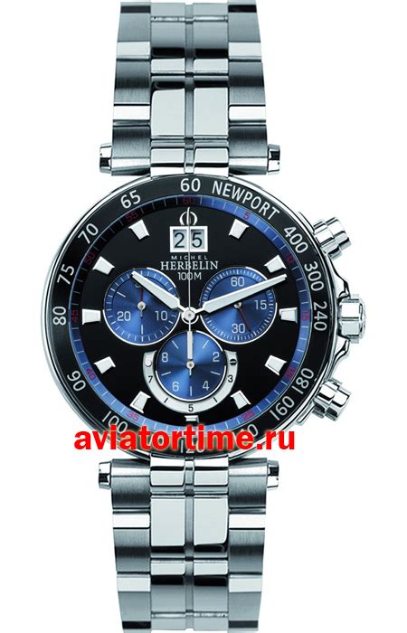 Швейцарские наручные часы michel herbelin 36655 an65b sm newport yacht
