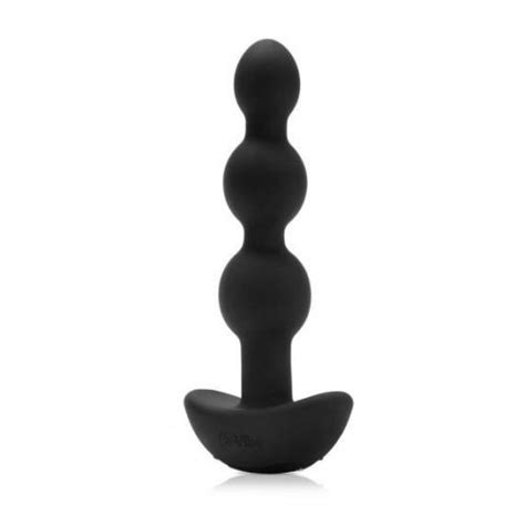 b vibe remote triplet anal beads black sex toys and adult novelties