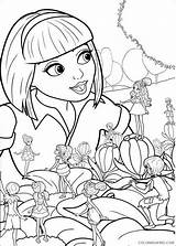 Coloring4free Thumbelina Barbie Coloring Printable Pages Related Posts sketch template