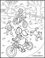 Playing Coloring Children Pages Park Getcolorings Color Printable Getdrawings sketch template