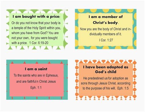 barb camp     christ scripture cards