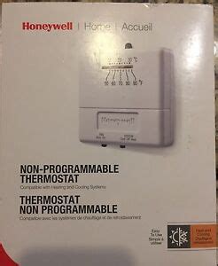 cta honeywell heatcool  programmable mechanical thermostat cta  ebay