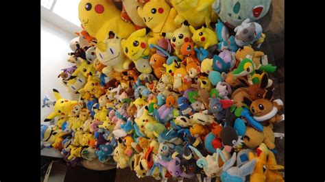 pokemon plush collection    sale giant huge worlds largest