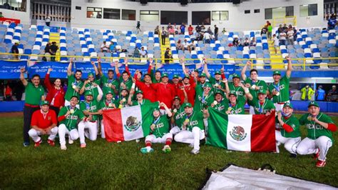 la selección mexicana de beisbol se quedó con la medalla de oro e hizo