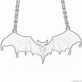 Bat Wings Coloring Coloring4free Related Posts sketch template
