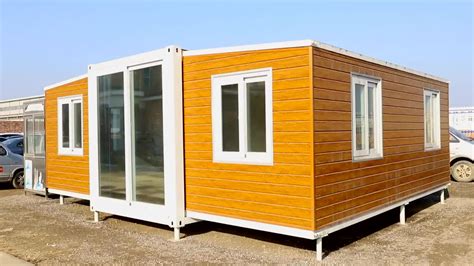 ready  portable prefab cabin tiny house prefabricated folding container home  bedroom