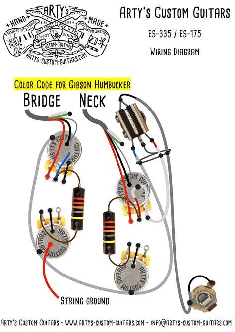 es  wiring harness artys custom guitars