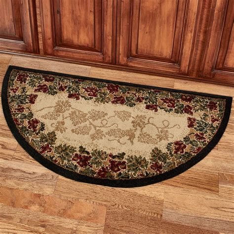 kitchen slice rugs solid color kitchen accent slice rugs    tan camping world home