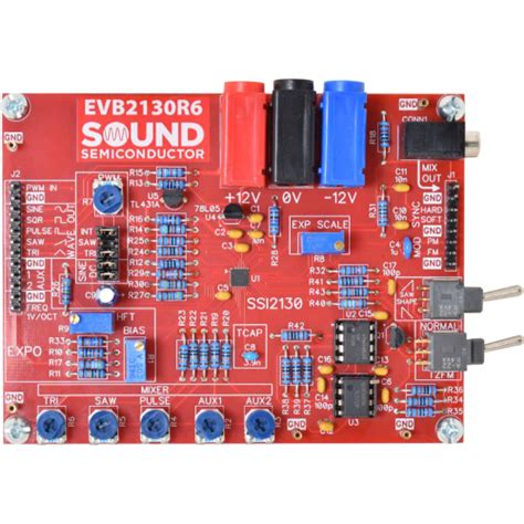 evaluation board evb p ssi vco sound semiconductor fully populated ce distribution