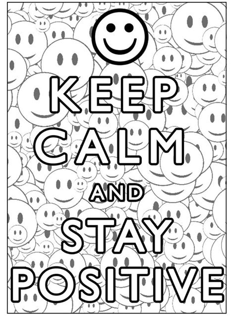 kids  funcom coloring page  calm  calm  stay positive