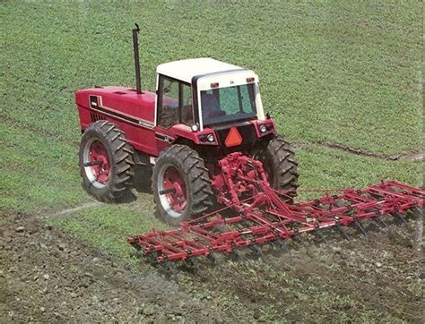 ih  vibra shank field cultivator ad vintage tractors international tractors