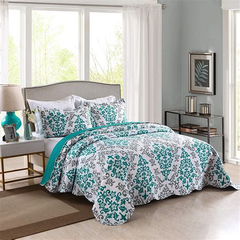 marcielo  piece quilted bedspread printed quilt quilt set bedding