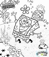 Coloring Spongebob Pages Sponge Bob Printable Squarepants Pants Square Gary sketch template