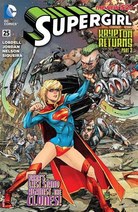 supergirl vol 6 25 dc comics database