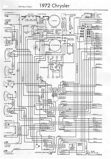 chrysler  starter wiring diagram