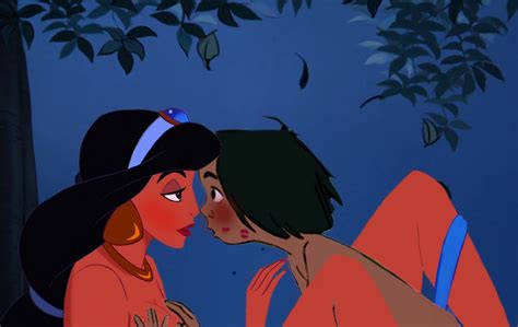Post 2830979 Aladdin Series Crossover Edit Jasmine Mowgli The Jungle