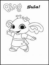 Coloring Bing Pages Bunny Hey Duggee Colouring Printable Kids Da Disegni Stampare Sheets Per Getdrawings Book Disney Choose Board Websincloud sketch template
