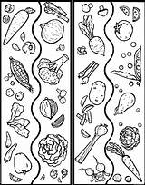 Coloring Pages Printable Vegetables Vegetable Kids Sheets Color Mix Food Plate Sheet Nature Print Colouring Legumes Garden Found Pinu Zdroj sketch template