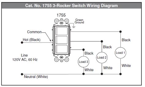 leviton  switch wiring diagram leviton combination switch wiring diagram