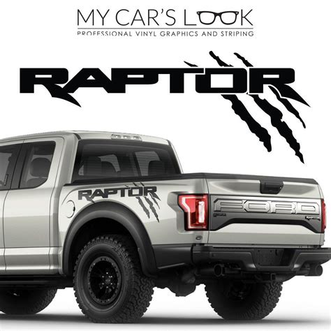 ford raptor svt  bedside vinyl graphics decals    cars  professional vinyl