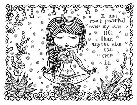 positive affirmation coloring pages  amazoncom  year