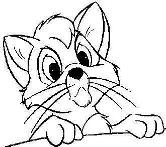 disney coloring page cat coloring page pattern coloring pages
