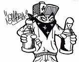 Graffiti Spray Characters Drawings Paint Drawing Wizard Sketches Draw Cool Cans Paintingvalley Holding Getdrawings Spraying Clipartmag sketch template